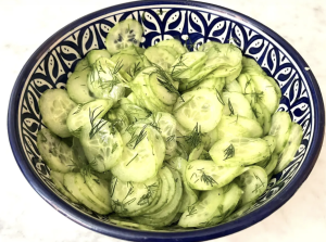 Salade de Concombre à l&rsquo;Autrichienne