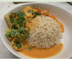 Curry Rouge Vegan