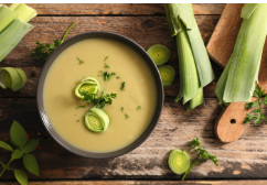 Soupe de Topinambour et Poireau