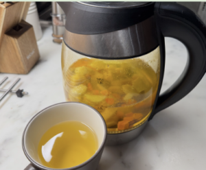 Thé Anti-Inflammatoire : Gingembre et Curcuma