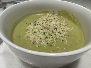 Soupe de Champignons et Courgettes