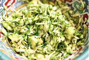Salade Asperges, Courgettes et Avocat