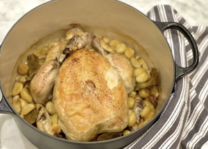 Poulet Rôti au Confit d&rsquo;Ail